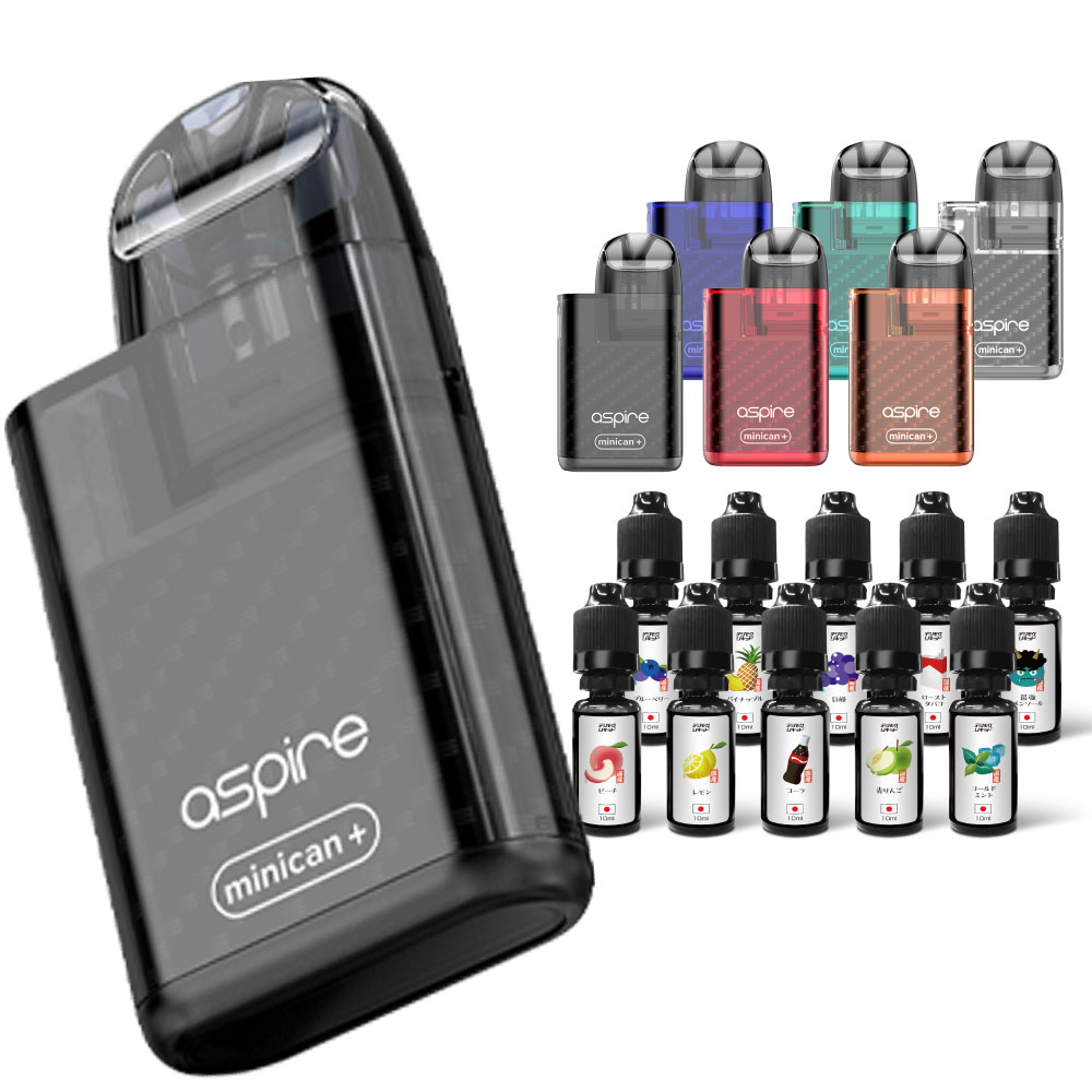 VAPE POD ASPIRE minican+ 電子タバコ ベイプ アスパイア ミニカン