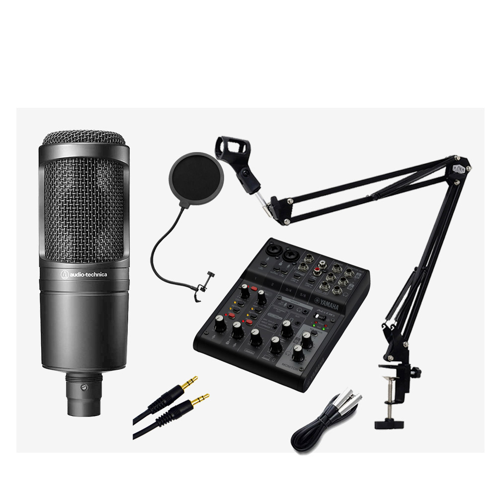 YAMAHA（ヤマハ） AG06MK2 AT2020 高音質配信セット アームスタンド