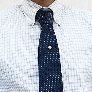 パールタイタック パールタイピン メンズタイピン 真珠タイピン 真珠