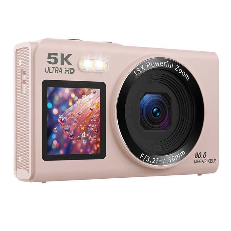 デジタルカメラ 5K デジカメ 修学旅行 スマホに送れる WIFI転送機能