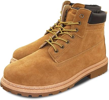 ワークブーツ メンズ レディース 本革 スエード ブーツ カジュアル