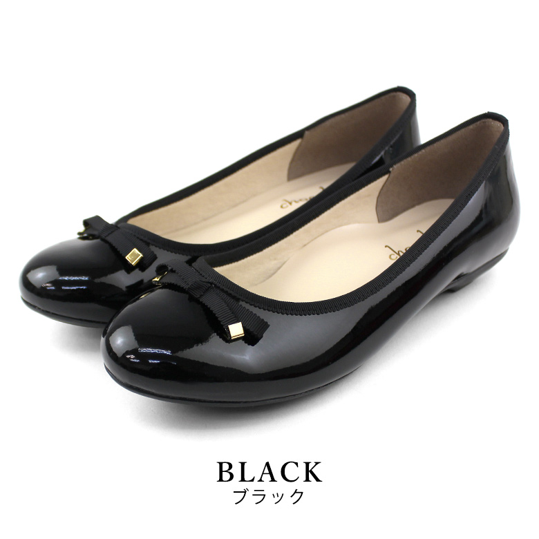 送料無料 】 ラウンドトゥ エナメル パンプス 晴雨兼用 レインパンプス