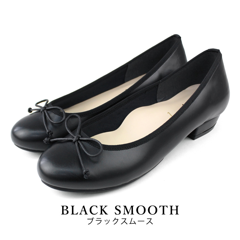 送料無料 】 日本製 リボン バレエシューズ エナメル ラウンドトゥ