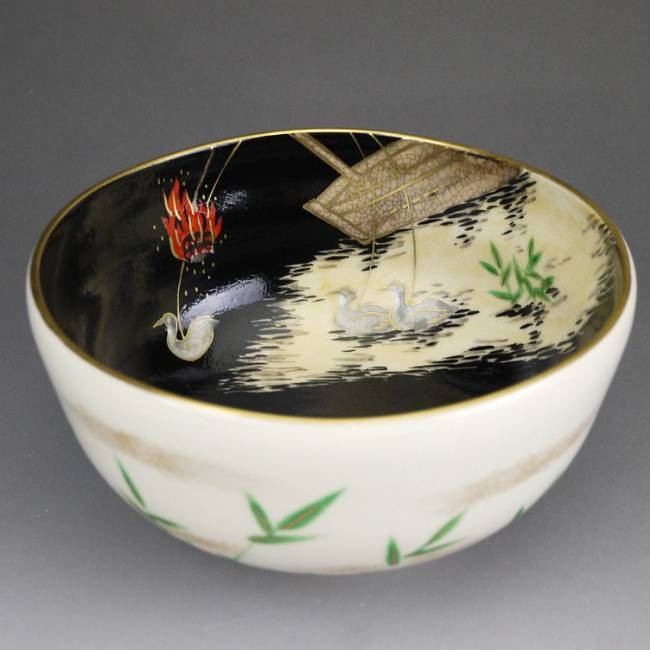 京焼 清水焼 平茶碗 鵜飼 昇 : 松韻堂 Yahoo!店 - 通販 - Yahoo