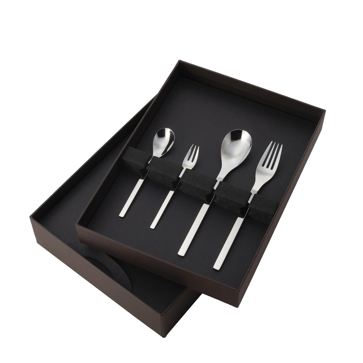 カトラリーセット スプーンフォーク デザートセット 5人用 20pc 箱入り