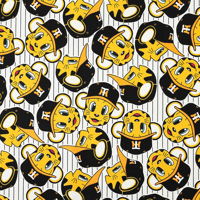 阪神タイガース トラッキー柄 オックス 50cm単位｜切売り 切り売り