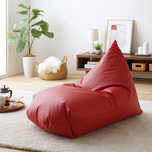 ビーズクッション ソファ レザー ビーズソファ 大 クッションフロア 体