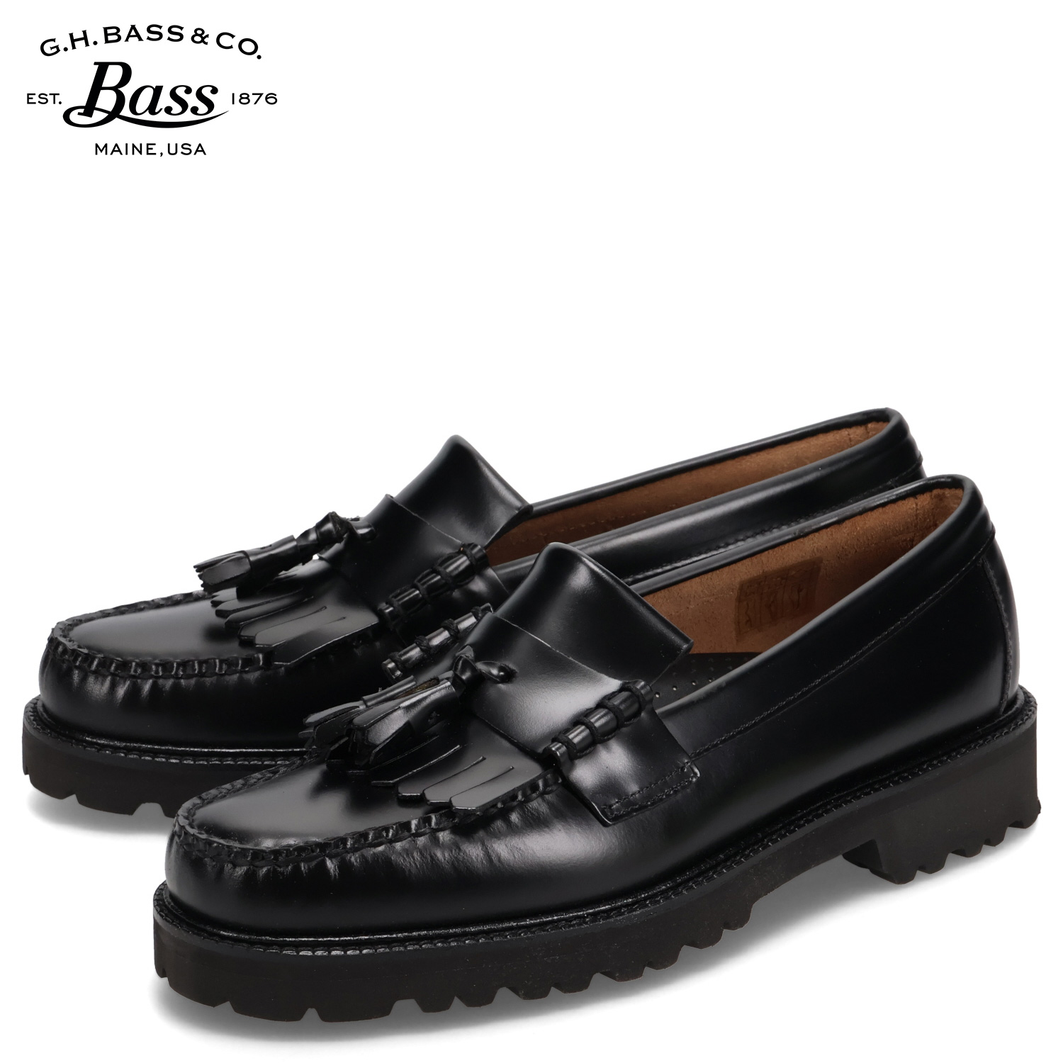 G.H.BASS（ジーエイチバス） ローファー タッセル ウィージャンズ 90