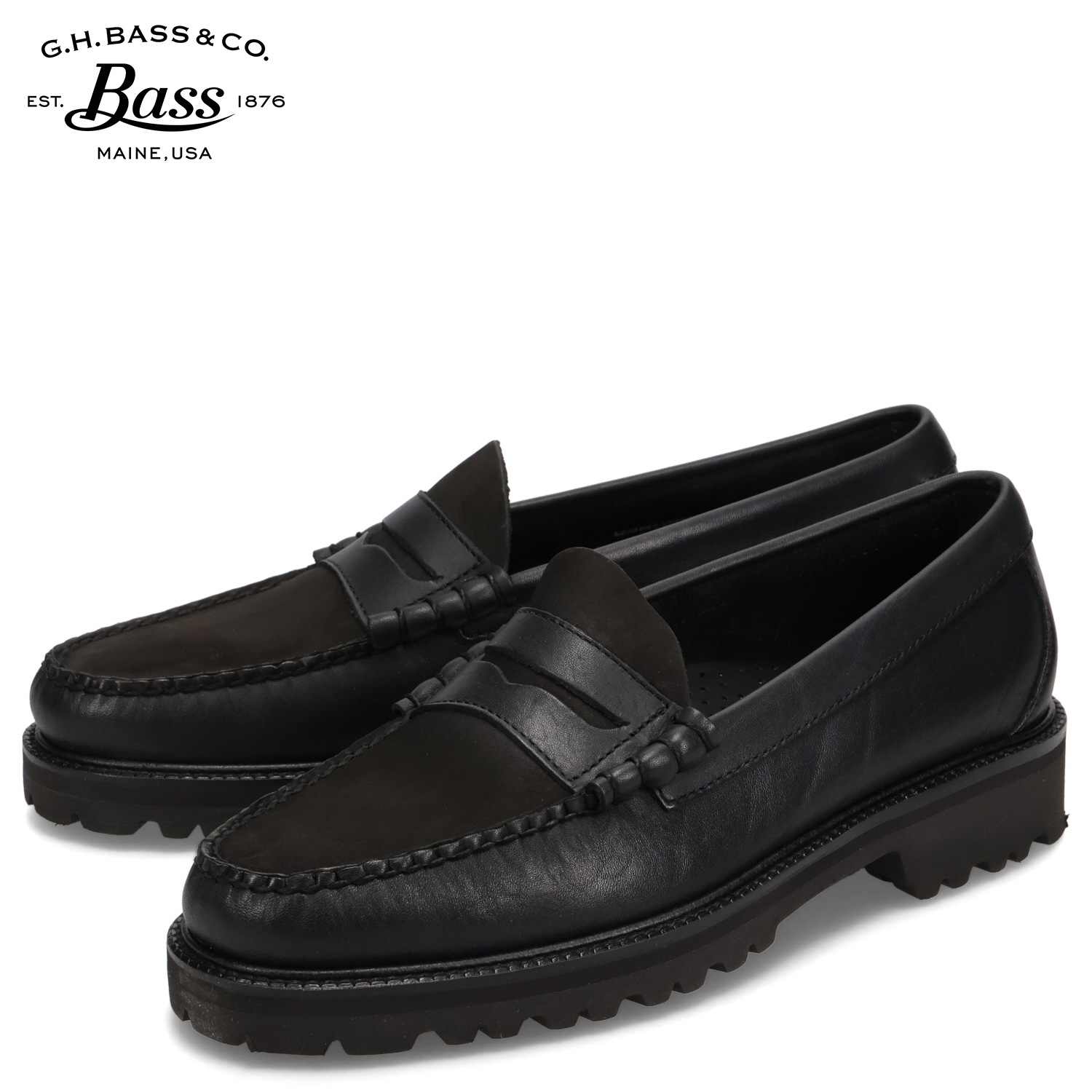 G.H.BASS（ジーエイチバス） ローファー コイン ウィージャンズ 90