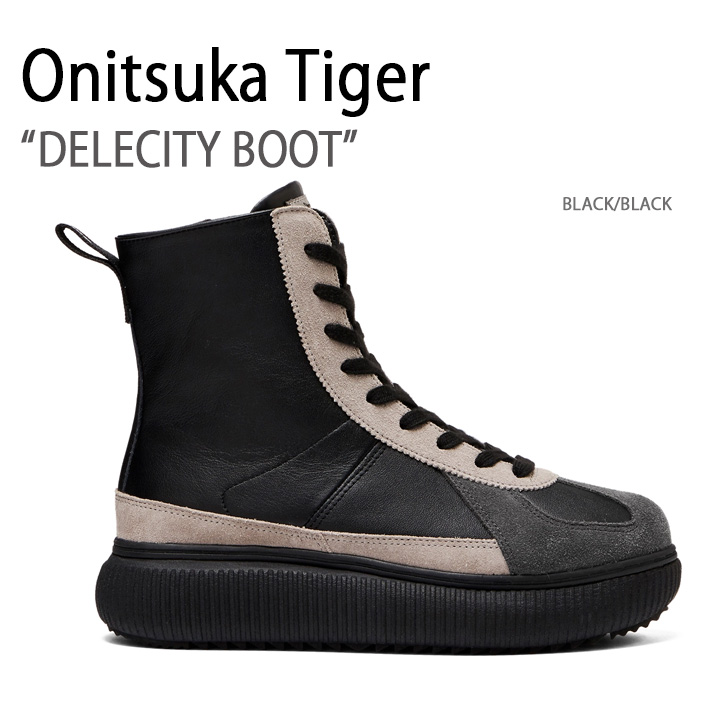 Onitsuka Tiger（オニツカタイガー） ブーツ DELECITY BOOT BLACK デレ