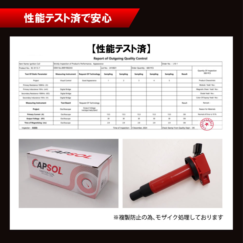 BMW CAPSOL MINI ミニ R56 クーパー 強化イグニッションコイル 燃費