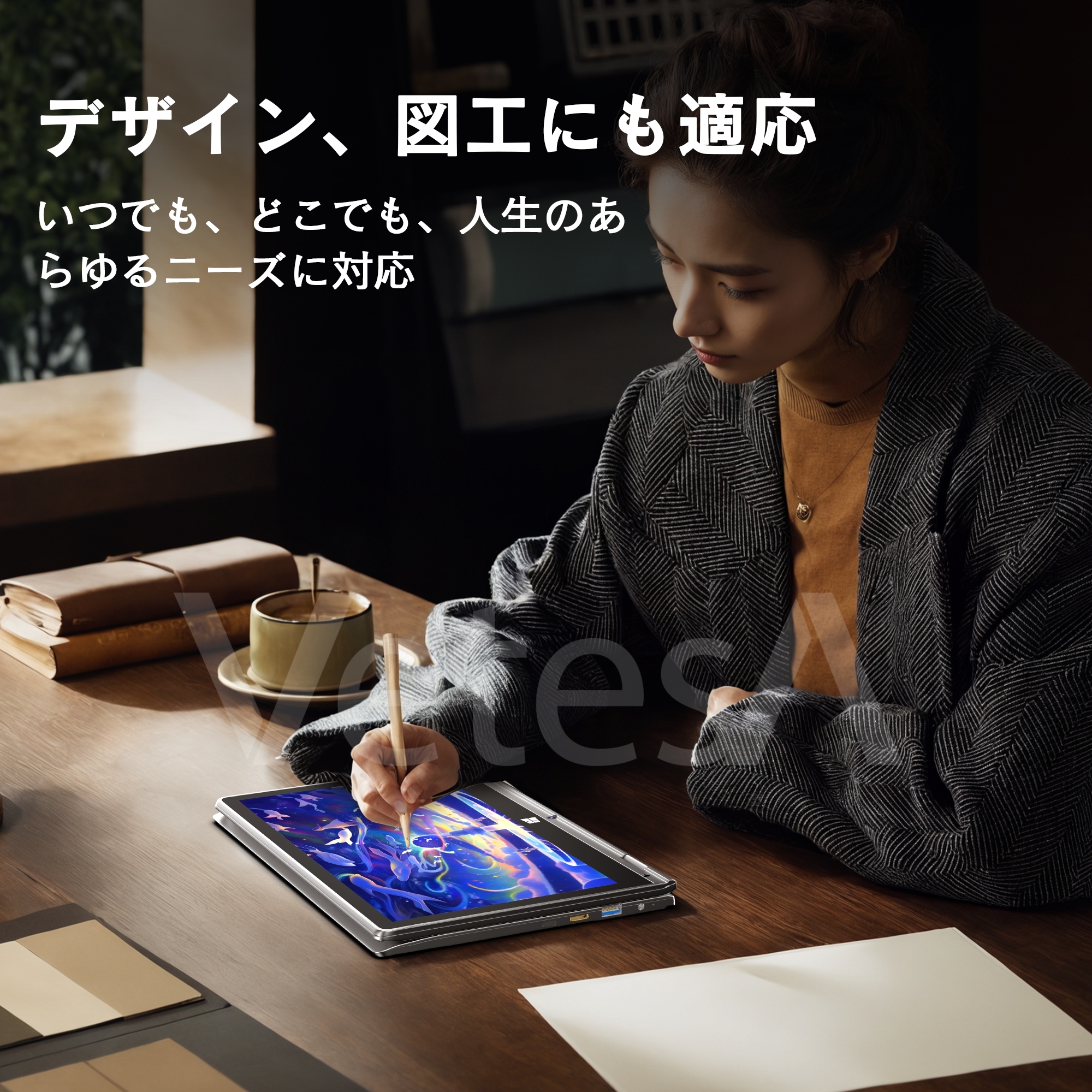 VETESA 新品ノートパソコン 8GB SSD512GB Windows11 Webカメラ 11.6