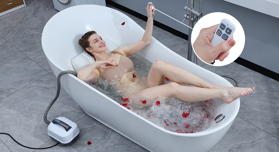 家庭用バブルバスマッサージャー お風呂用気泡スパマット 全身