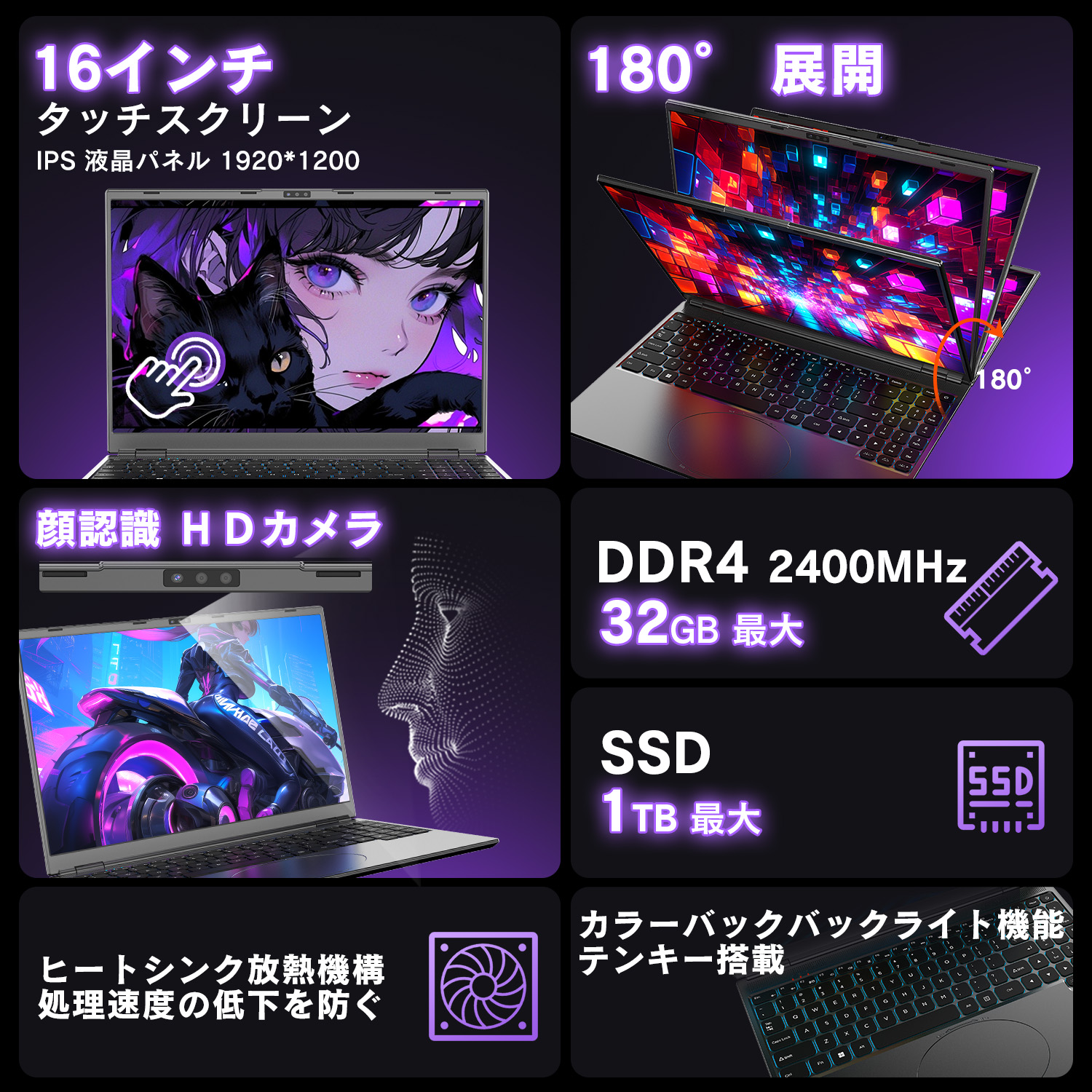 VETESA 新品 ノートパソコン PC office付き Windows11 FHD解像度 Intel