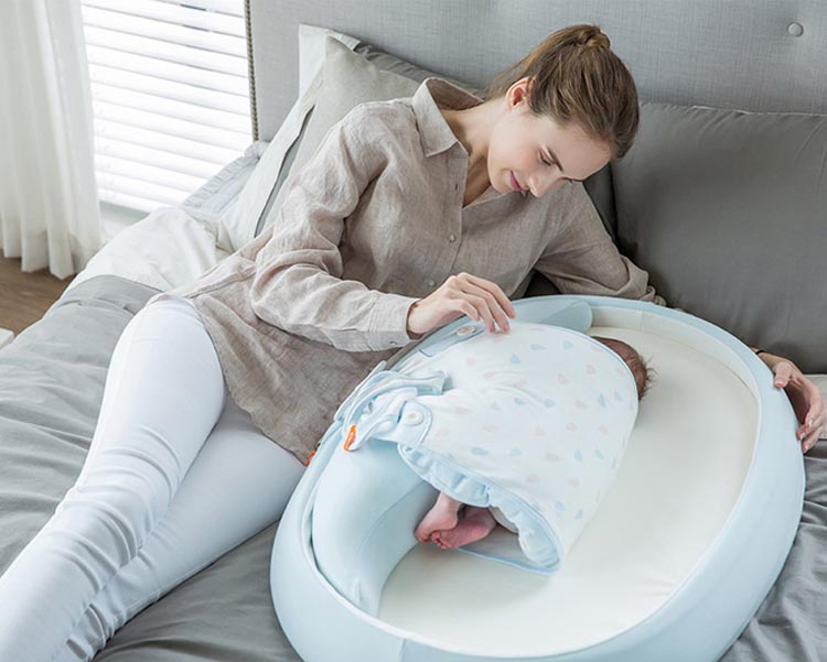 kokonanny ベビーベッド PINK WAVE ( 1台 )/ : 爽快ドラッグ - 通販