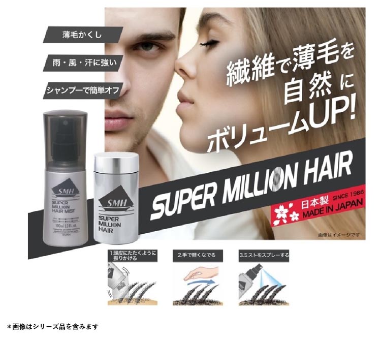 スーパーミリオンヘアー ミストセット ダークブラウン ( 1セット