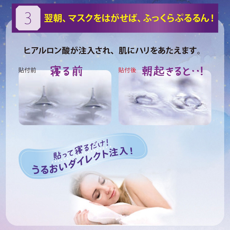 クリアターン ヒアロチューン マイクロパッチ 3回分 ( 6枚入 )/ 目もと