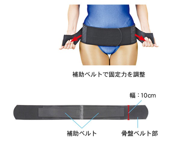 山田式 骨盤ストロングベルト Lサイズ ( 1枚 ) : 爽快ドラッグ - 通販