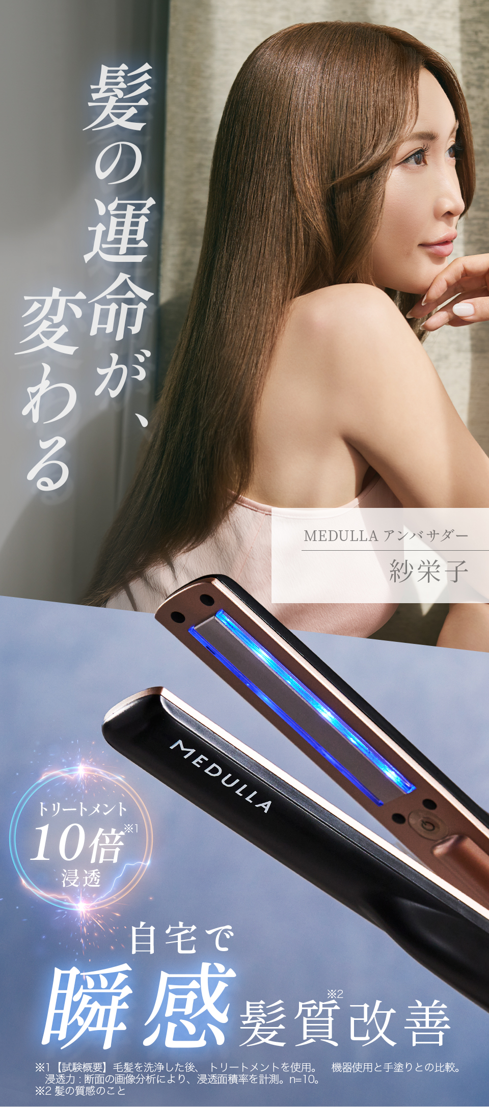 公式】 超音波トリートメント浸透機 MEDULLA(メデュラ) ソニック