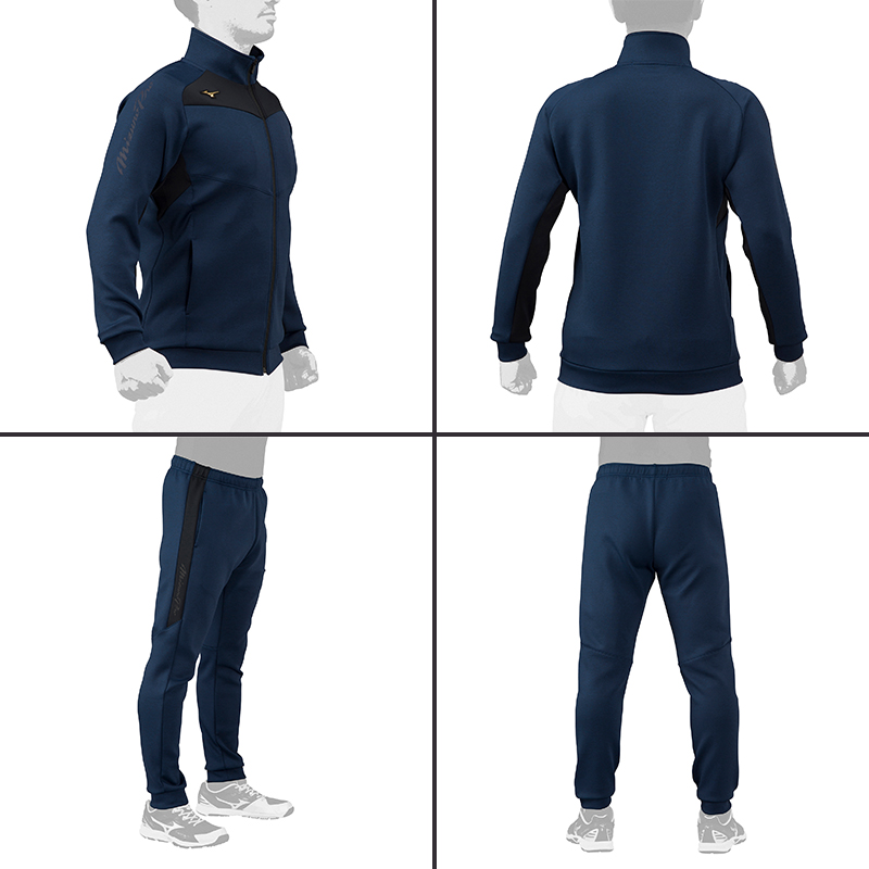 MIZUNO（ミズノ） 野球 ミズノプロ ストレッチ スウェット 上下セット