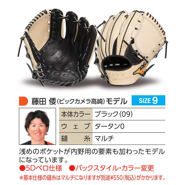 MIZUNO（ミズノ） ミズノプロ/オーダーグラブ/軟式革使用/ソフトボール