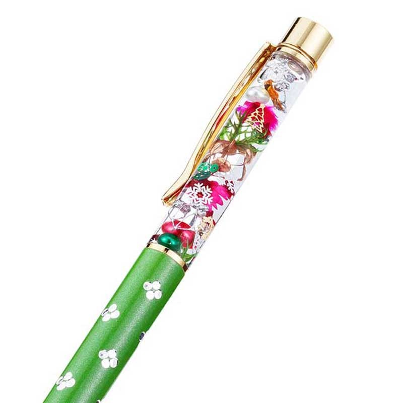 2026 ハーバリウム ボールペン 完成品(替え芯3本付き) / プチギフト