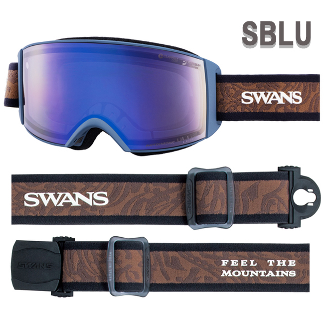 スノーゴーグル スワンズ SWANS RACAN ラカン ULTRA調光レンズ メガネ