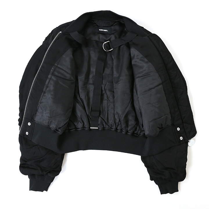 DIESEL（ディーゼル） ボンバージャケット 中綿ブルゾン レディース 微