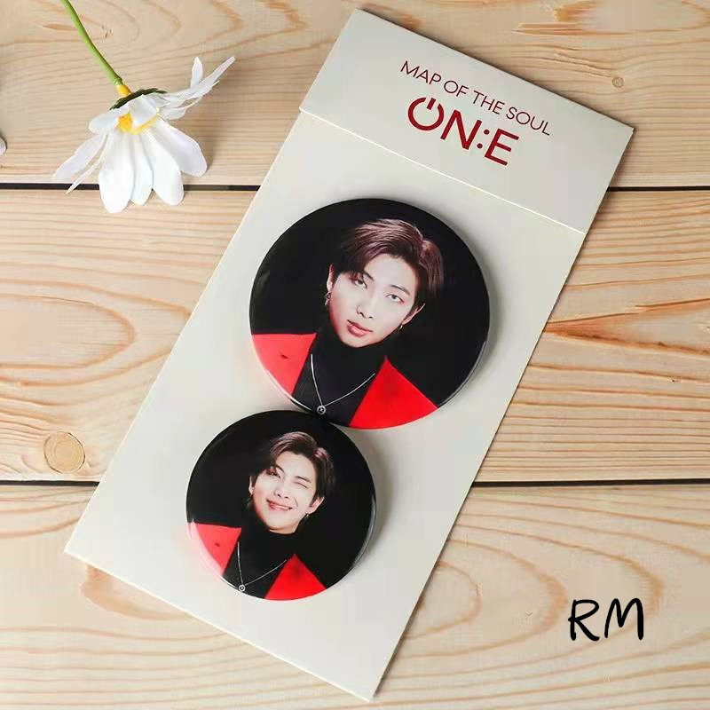 送料無料 BTSグッズ 缶バッジ 2個セット BTS 防弾少年団 缶バッチ 韓流