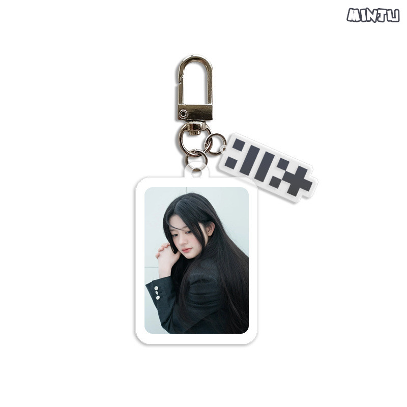 2番目半額 ILLITグッズ キーリング プラスチック アイリット