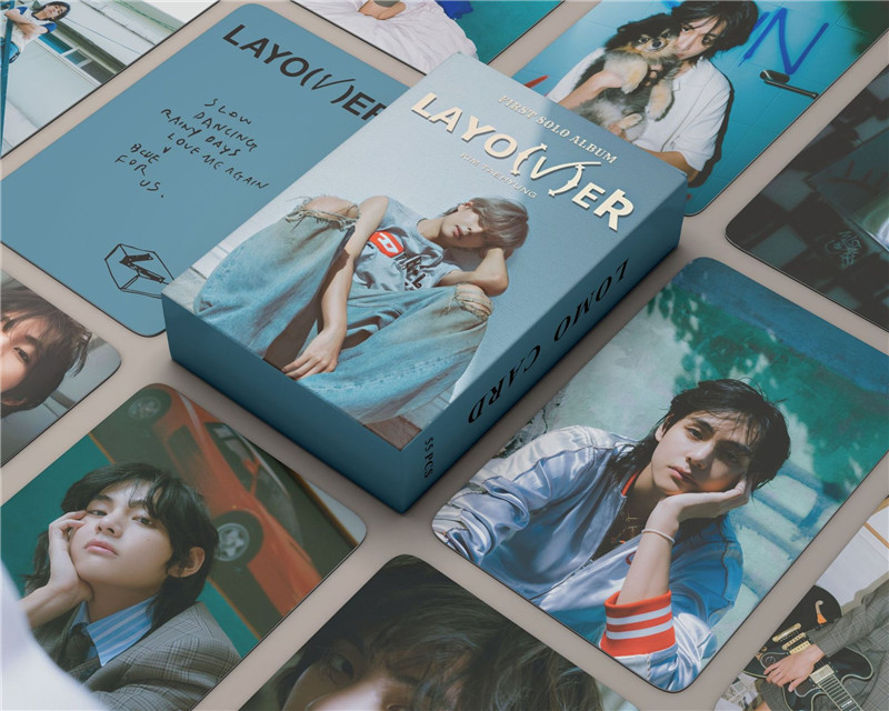 Vグッズ テヒョン フォト カード 55枚 セット トレカ テテ 写真 BTS