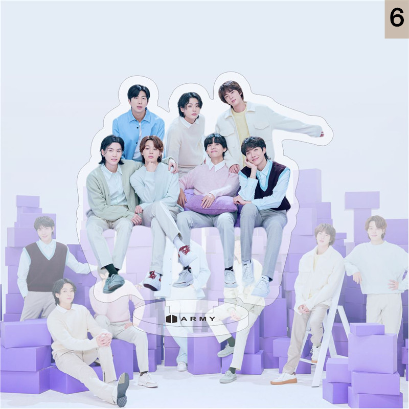 2番目半額 BTSグッズ FESTA 防弾少年団 写真 卓上 10cm バンタン 両面