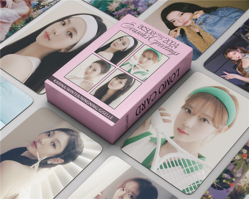 aespa Whiplash KMStation kms 特典 8枚セット B aespa Whiplash