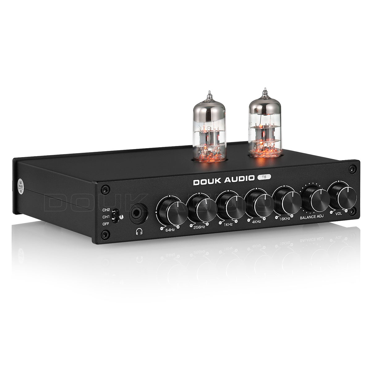 HiFi 6N3 真空管 5バンド EQ プリアンプ イコライザー XLR ホーム