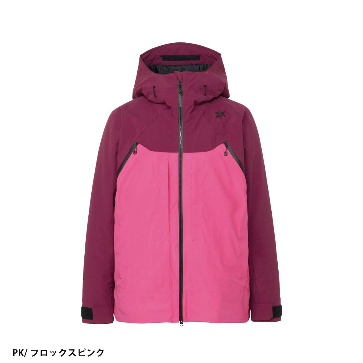 Goldwin スキーウェア ピンク フード付き GOLDWIN 上下セット スキー