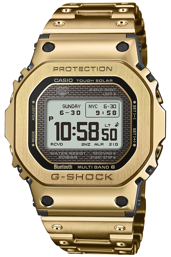 G-SHOCK フルメタル MIP液晶モデル ゴールド GMW-BZ5000GD-9JF メンズ
