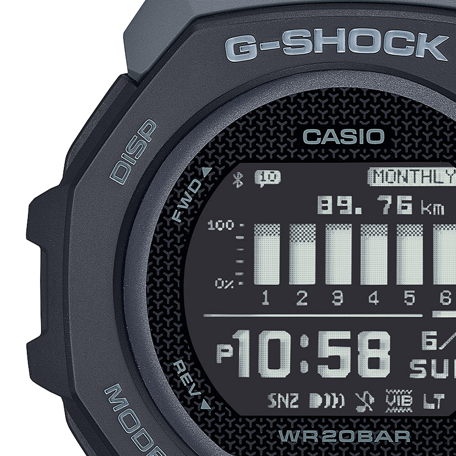 G-SHOCK G-SQUAD GBD-300シリーズ GBD-300-1JF メンズ 腕時計 電池式