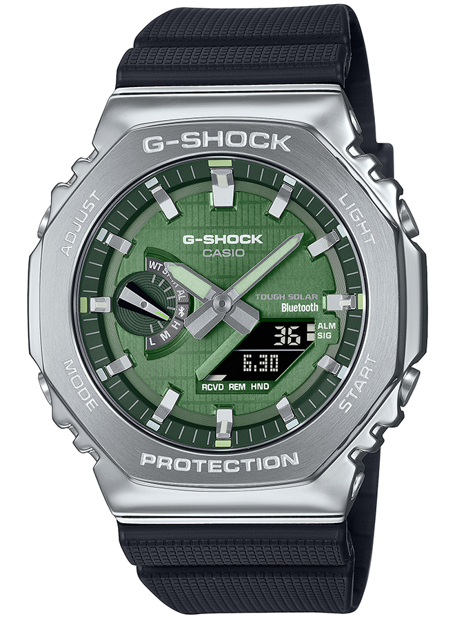 G-SHOCK メタルカバード 2100 GBM-2100-1AJF メンズ 腕時計 ソーラー