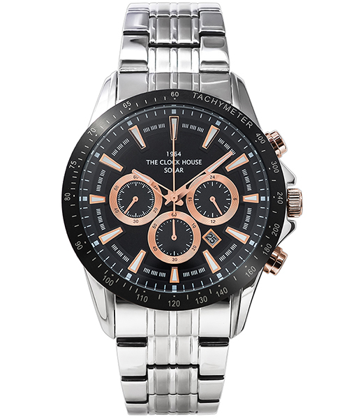 THE CLOCK HOUSE（ザ・クロックハウス） ソーラー クロノグラフ