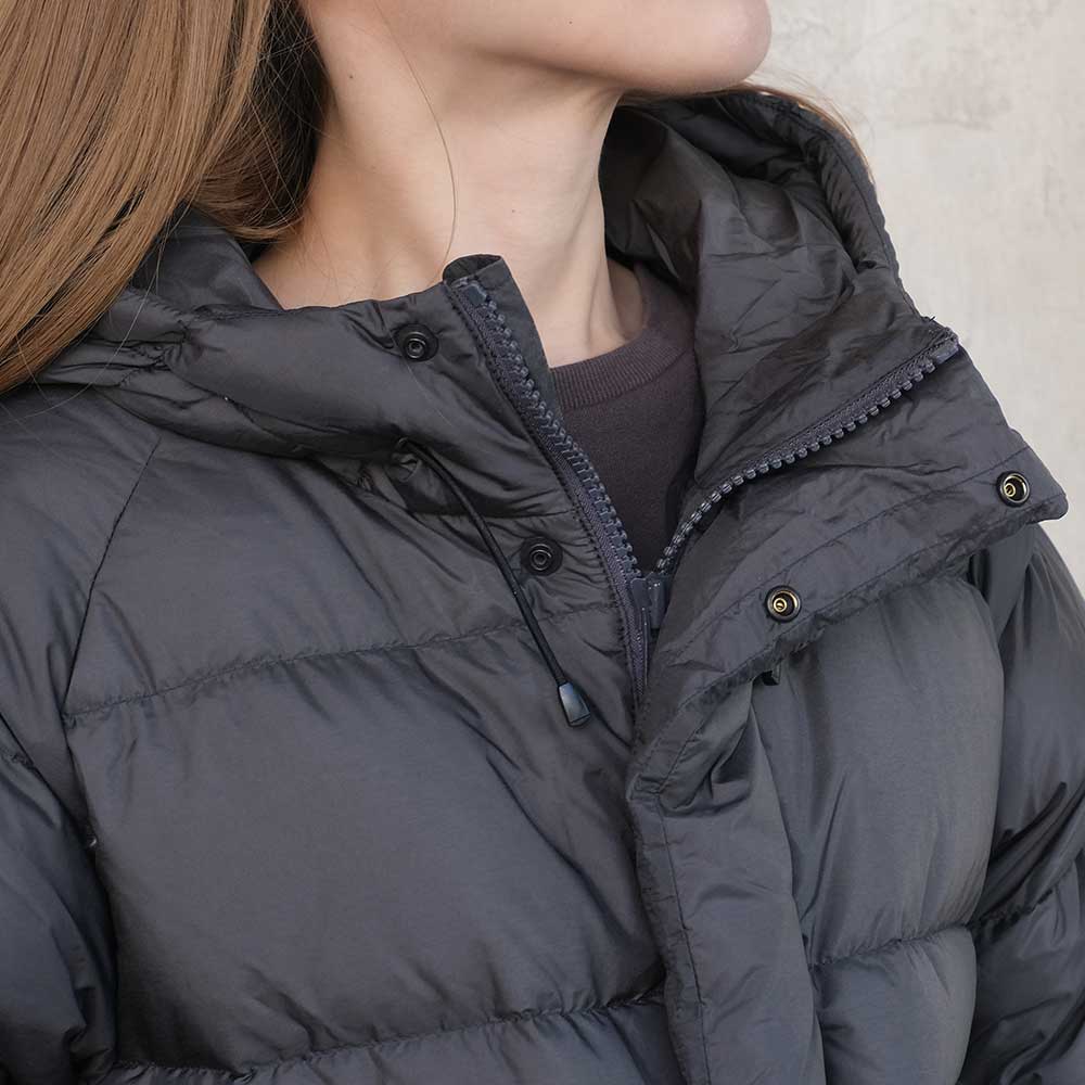 GYMPHLEX（ジムフレックス） フードダウンジャケット レディース GY