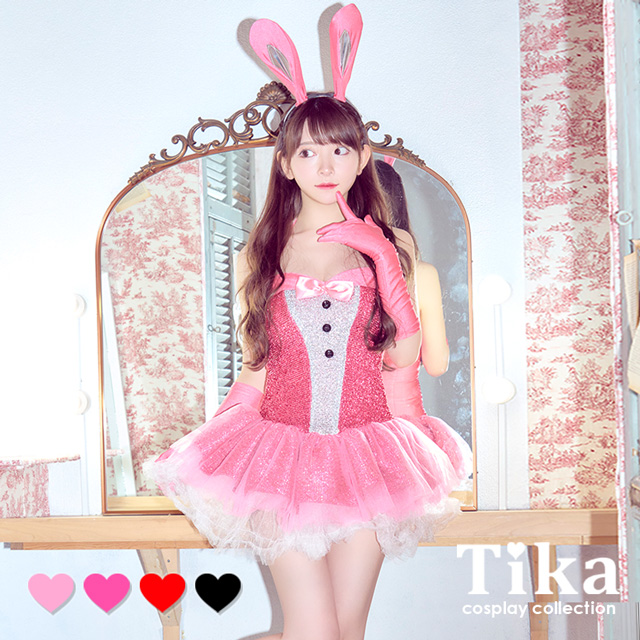 Tika（ティカ） ハロウィン バニー コスプレ バニーガール衣装