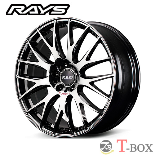 RAYS (4本セット価格) 19インチ 8.0J 5/114.3 RAYS レイズ HOMURA