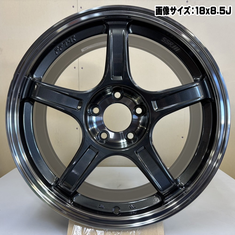 SSR 4本セット 日産 GT-R R34 フェアレディZ Z33/Z34 18×9.5J +22 5