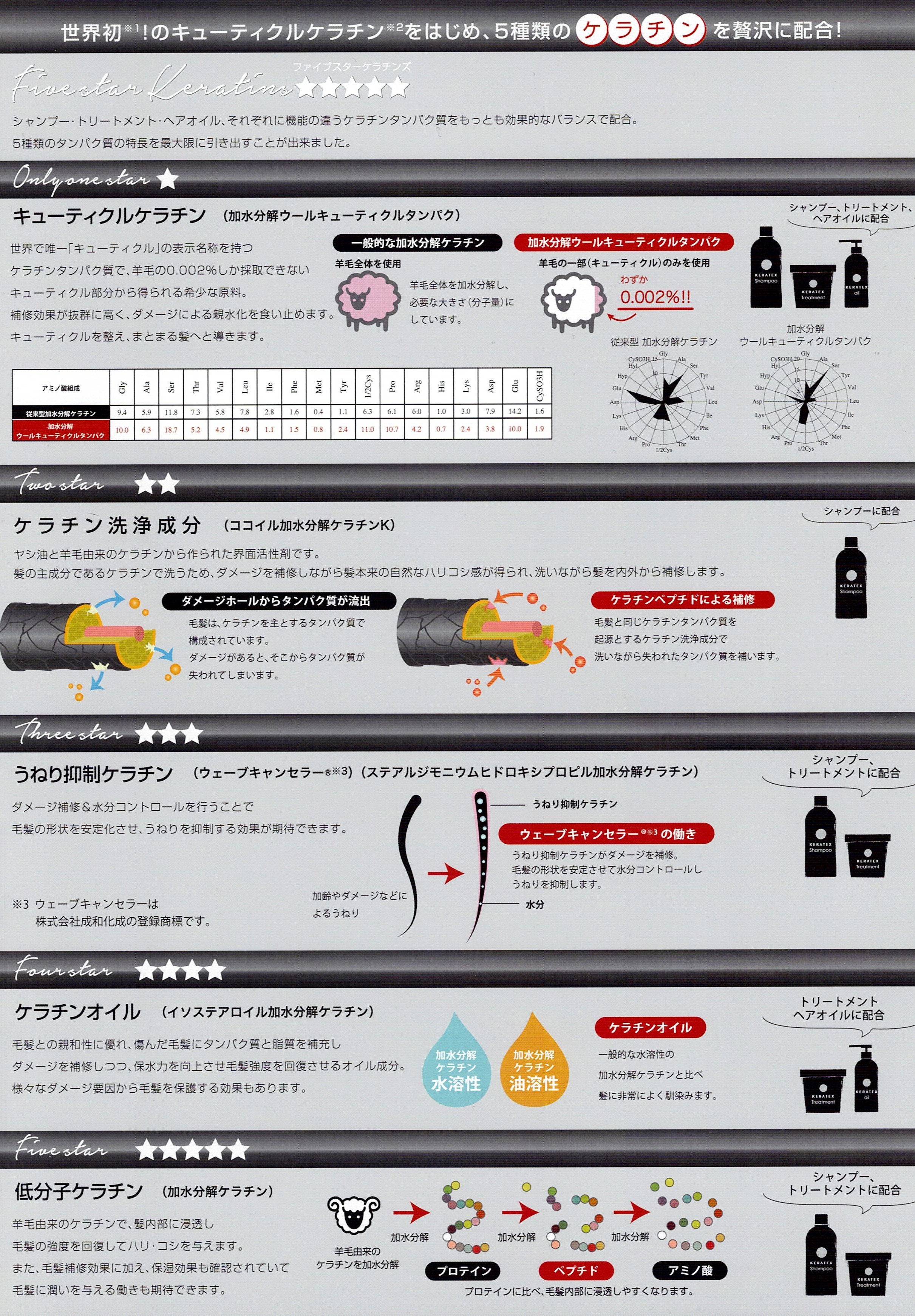HAHONICO（ハホニコ） ケラテックス ファイバー シャンプー 1000ml +