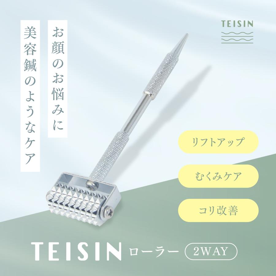 トワテック 【2個セット】TEISIN 長柄ローラー（2WAY）ローラー鍼 鍼灸
