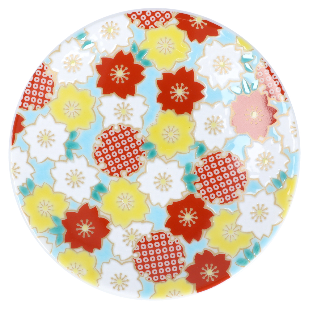 九谷焼 【新柄追加】九谷焼 全30種 縁起豆皿コレクション 吉祥 / 青郊