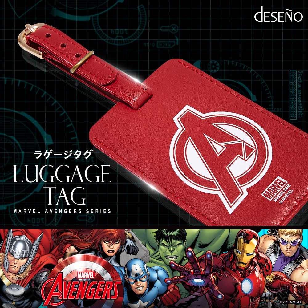 Disney（ディズニー） マーベル ネームタグ MARVEL スーツケースタグ