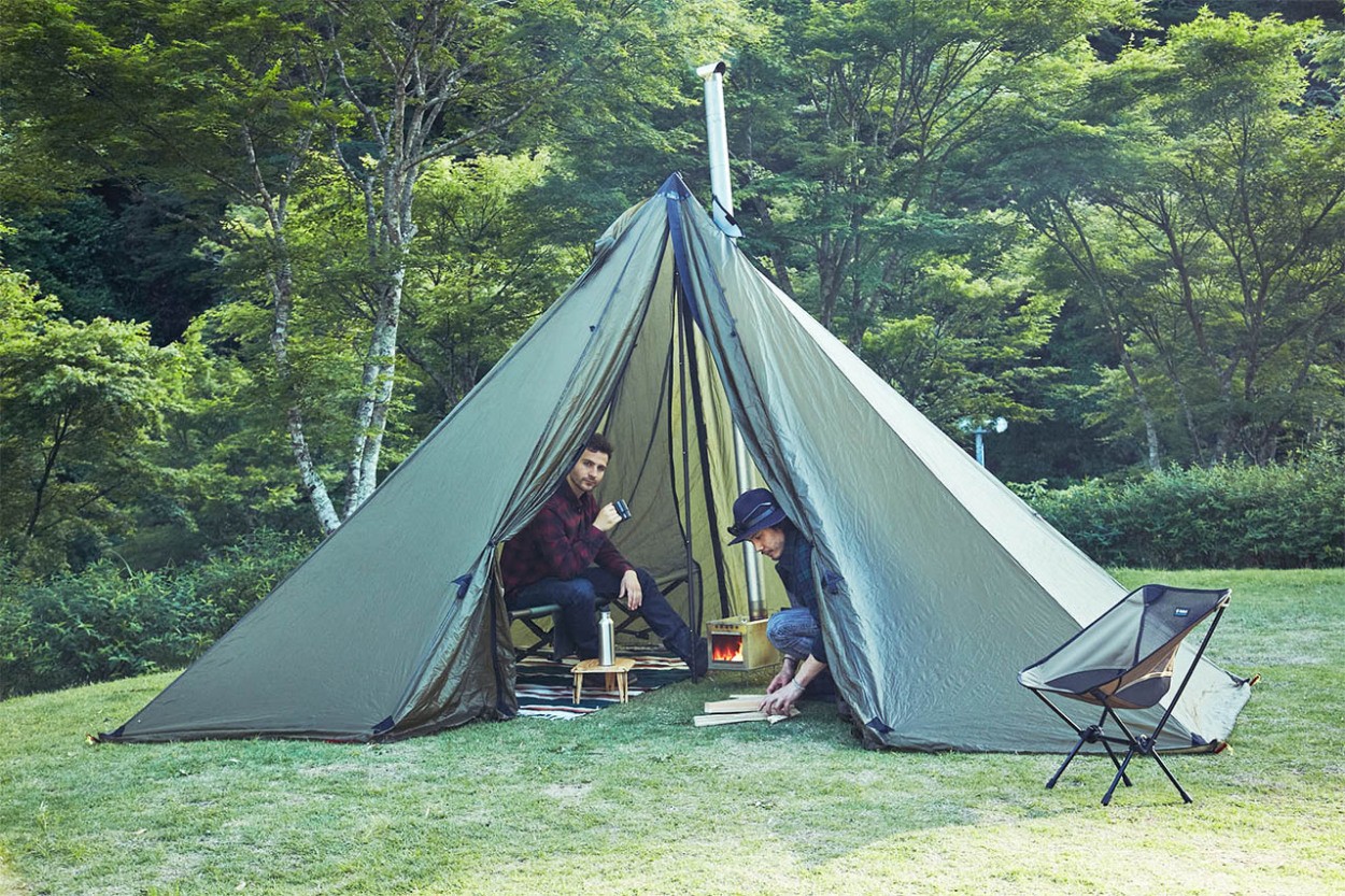 ティピーテント レッドクリフ ライト 6人用 ワンポールテント 超軽量