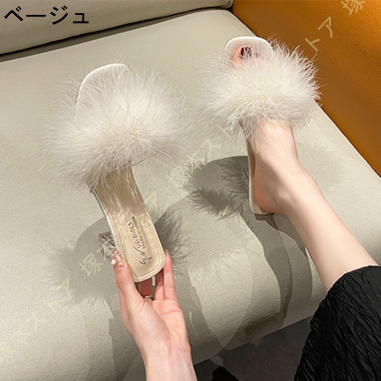 サンダル スクエアトゥ レディース ファーミュール シューズ 靴