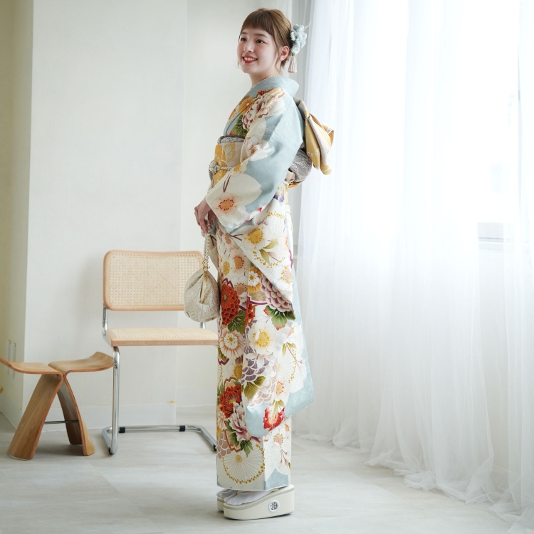 レンタル 振袖 成人式 結婚式 21点セット 古典柄 レトロ アンティーク